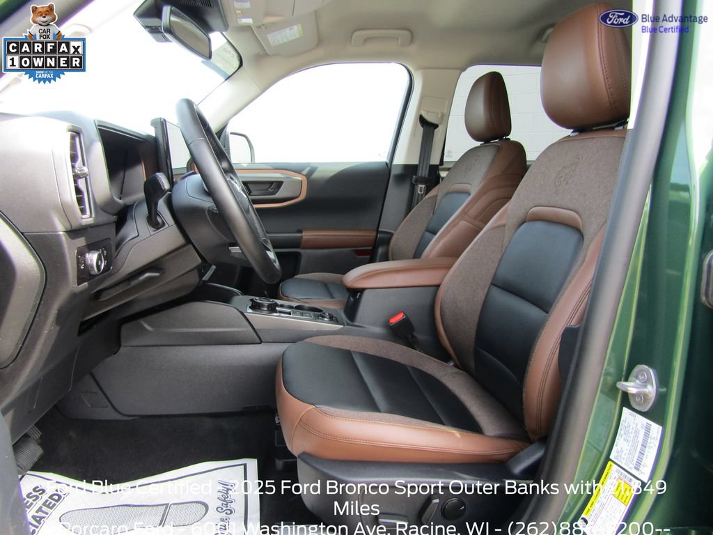 Certified 2025 Ford Bronco Sport Outer Banks w/ Outer Banks Tech Package+ AWD/4WD image 3