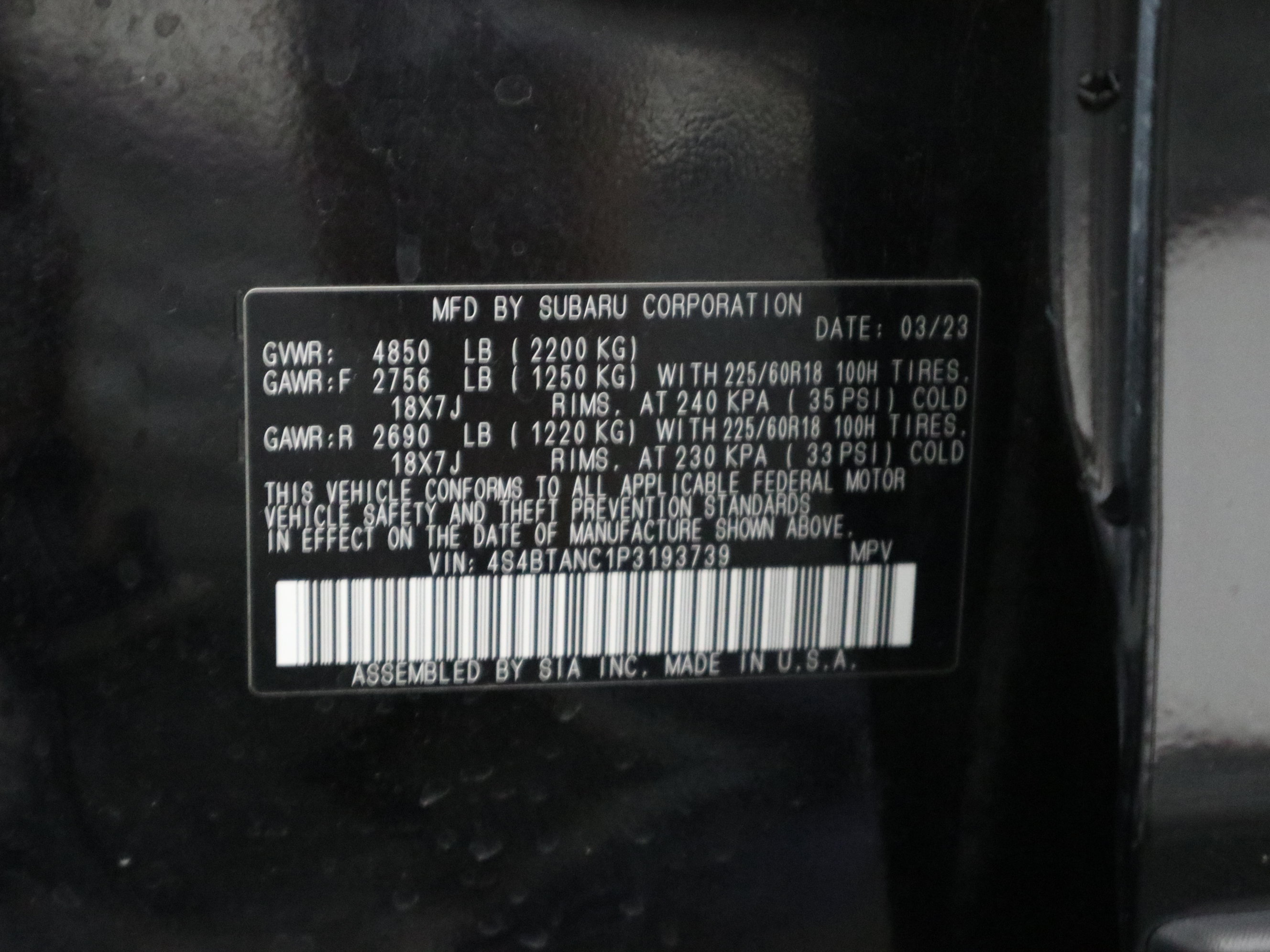Used 2023 Subaru Outback Limited AWD/4WD image 38