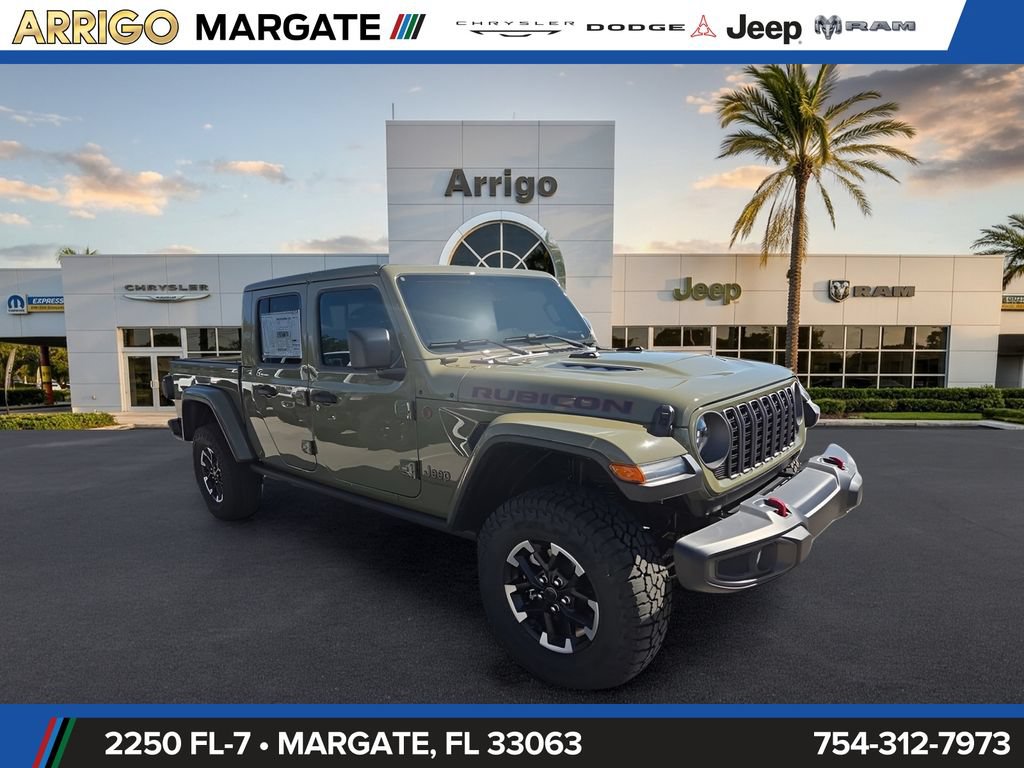 New 2026 Jeep Gladiator Rubicon w/ Safety Group