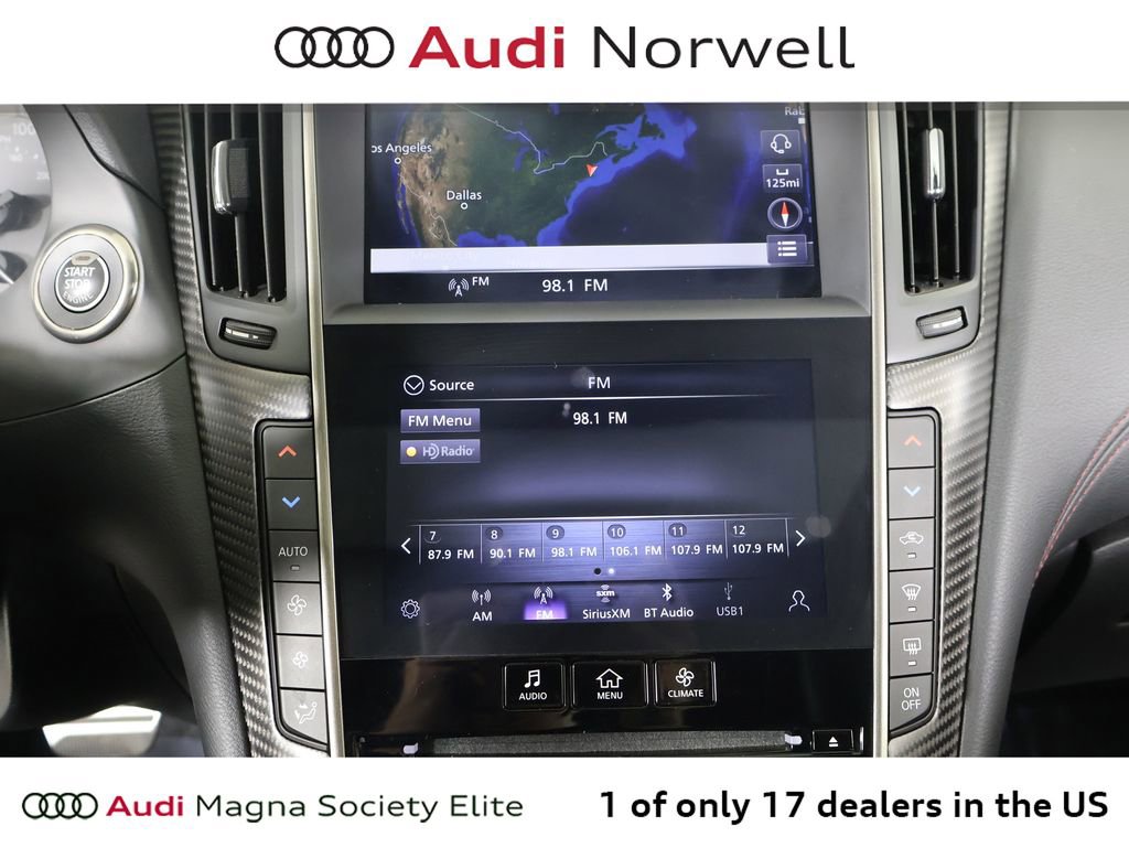 Used 2023 INFINITI Q50 Red Sport 400 w/ Black Opal Edition AWD/4WD image 6