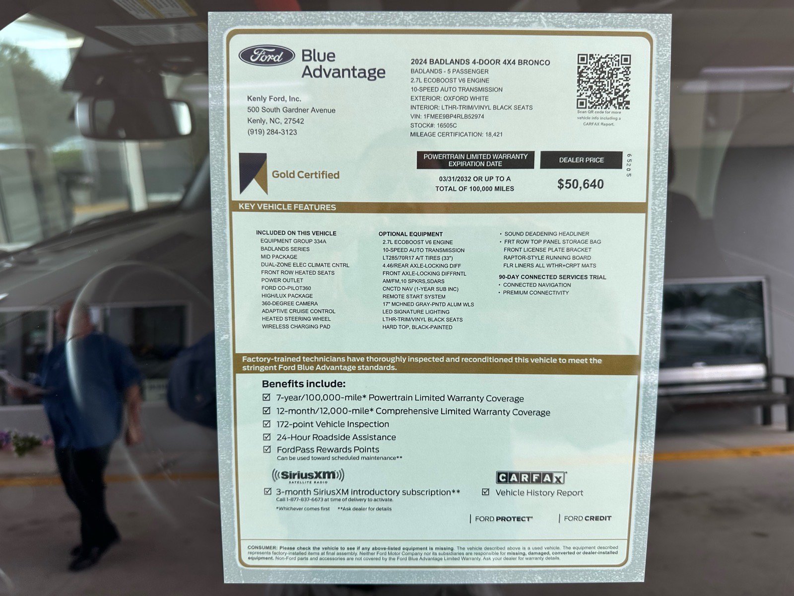 Certified 2024 Ford Bronco Badlands AWD/4WD image 5