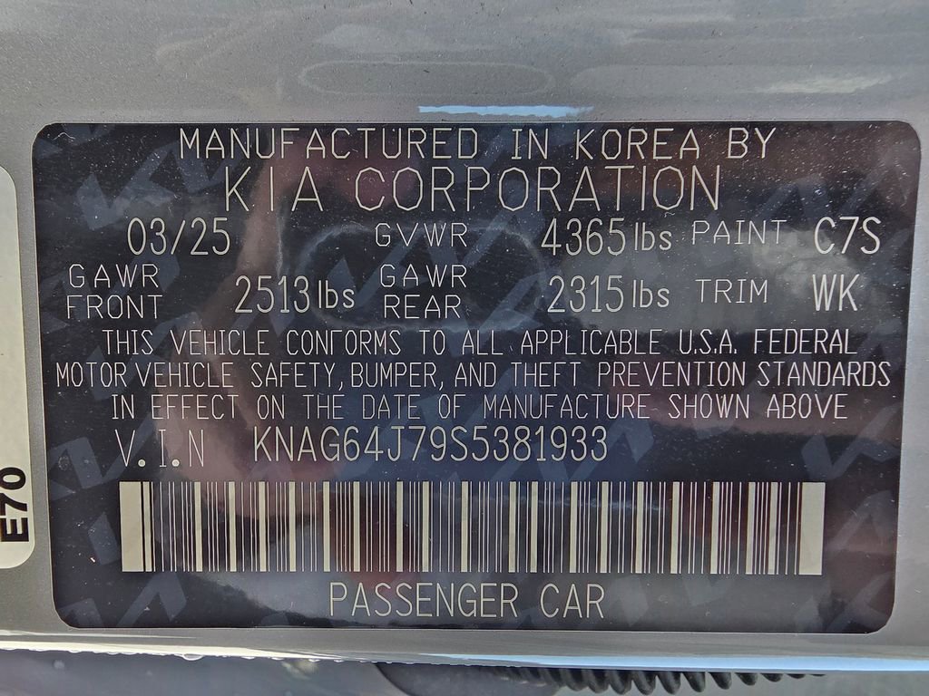 Used 2025 Kia K5 GT-Line w/ GT-Line Premium Package FWD image 31