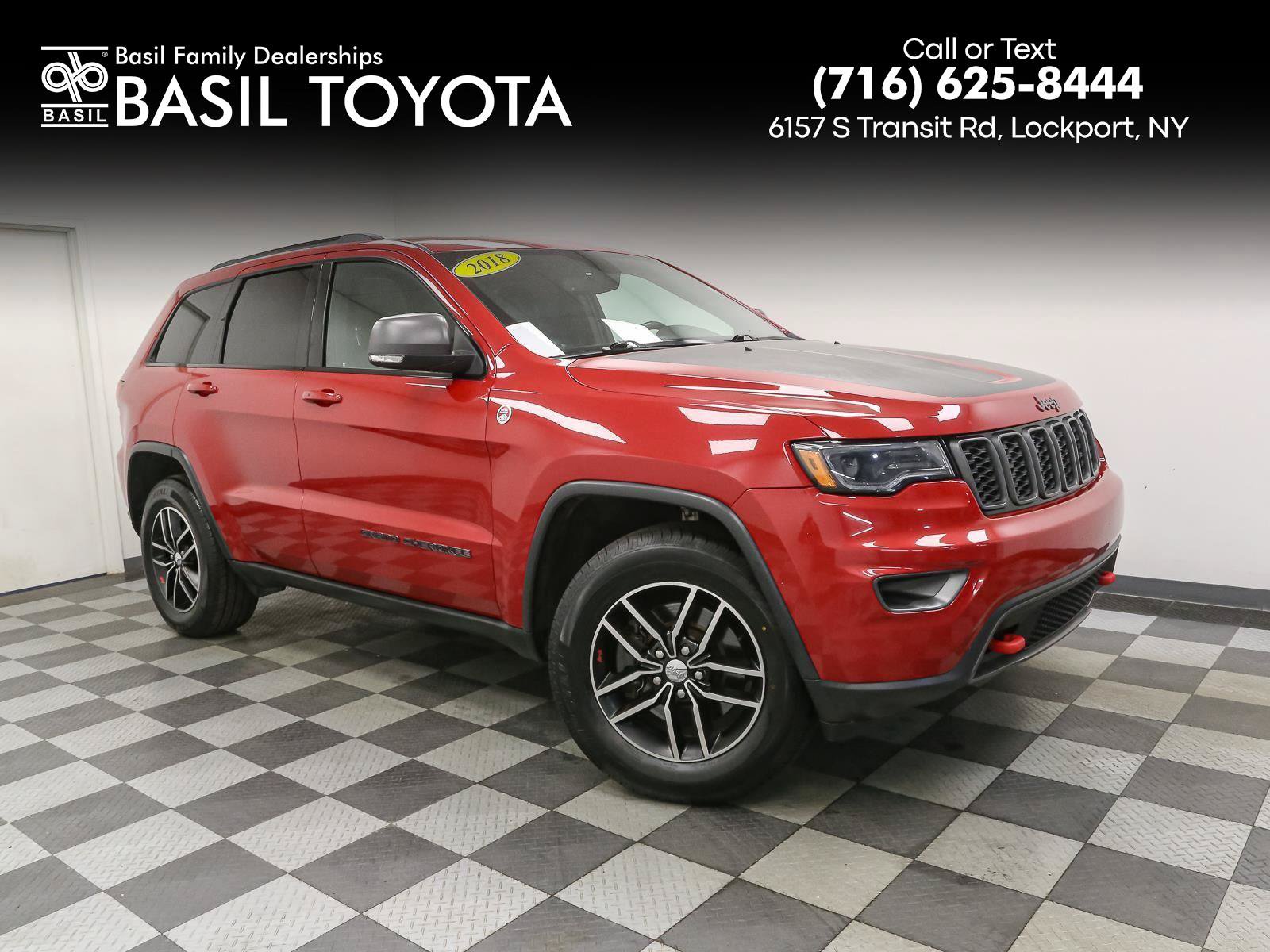 Used 2018 Jeep Grand Cherokee Trailhawk w/ Trailhawk Luxury Group AWD/4WD image 1