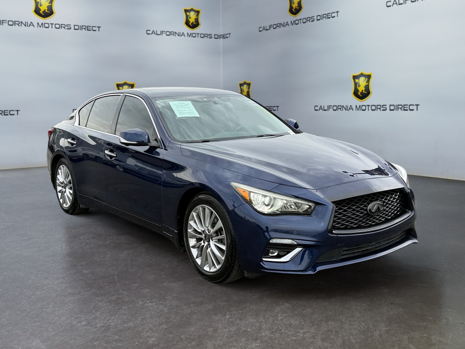 Used 2021 INFINITI Q50 Luxe w/ Cargo Package RWD image 7