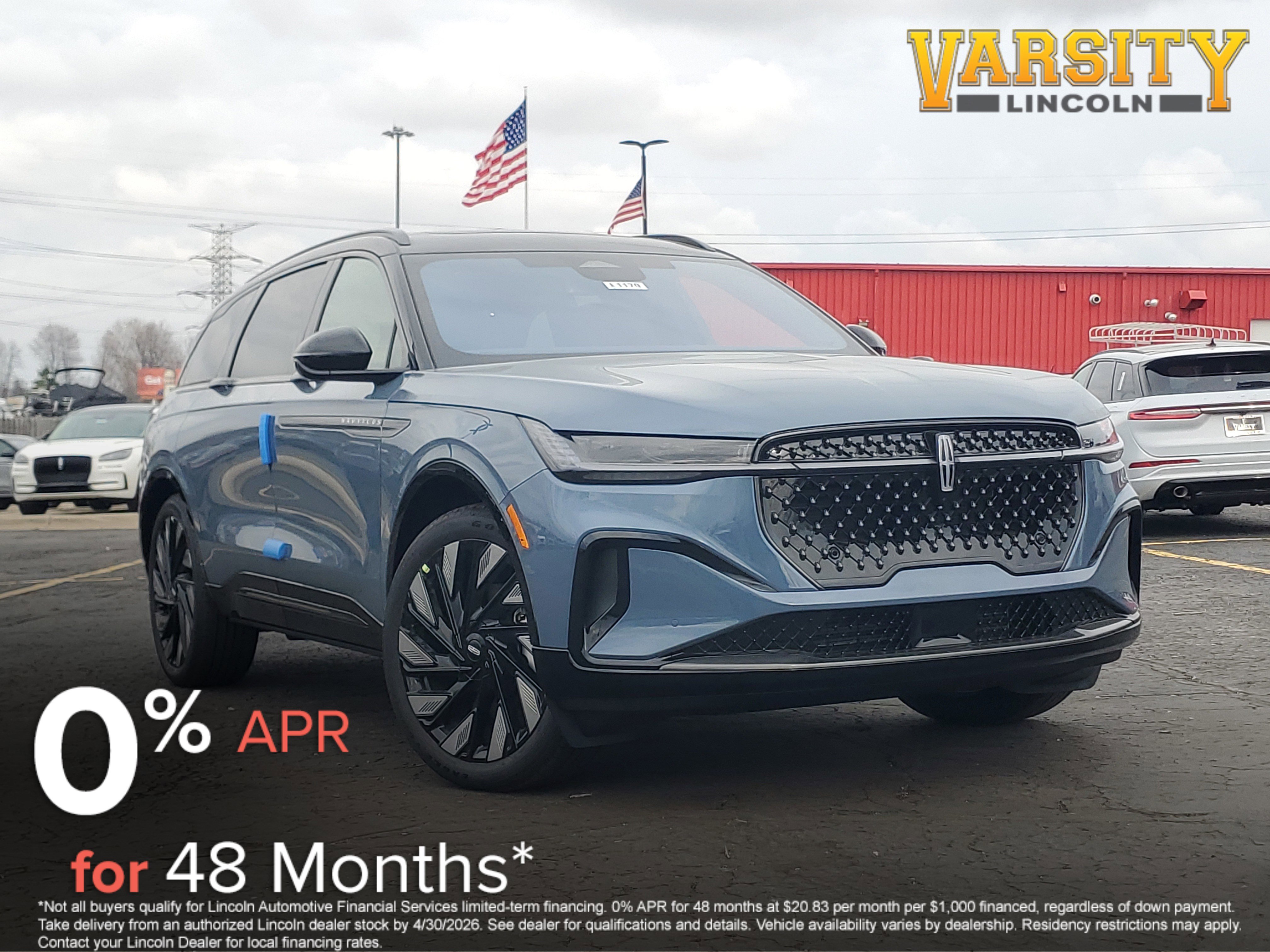 New 2026 Lincoln Nautilus Reserve w/ Jet Appearance Package image 1