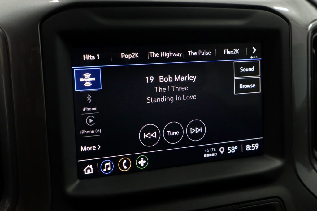 Used 2023 Chevrolet Silverado 1500 Custom w/ LPO, Dark Essentials Package AWD/4WD image 3