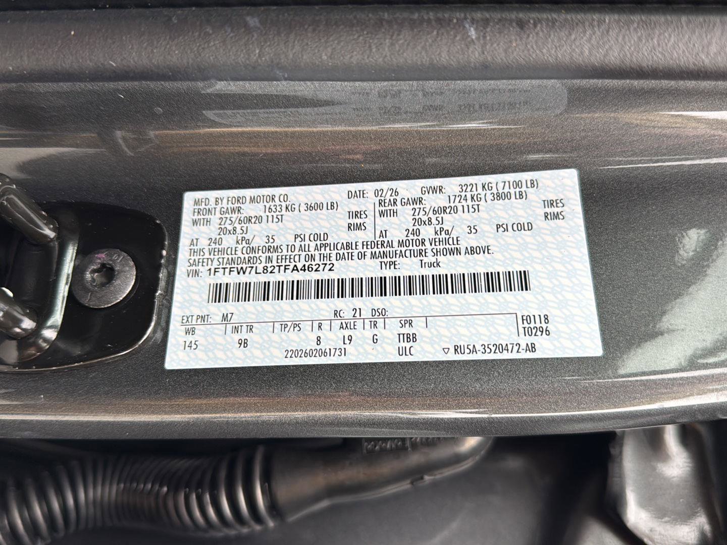 New 2026 Ford F150 Platinum w/ Equipment Group 702A High image 50