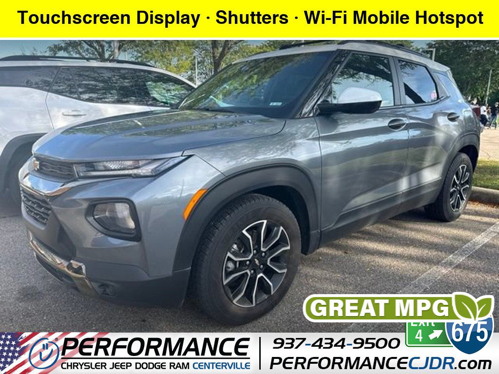Used 2022 Chevrolet TrailBlazer ACTIV w/ Sun and Liftgate Package FWD image 1