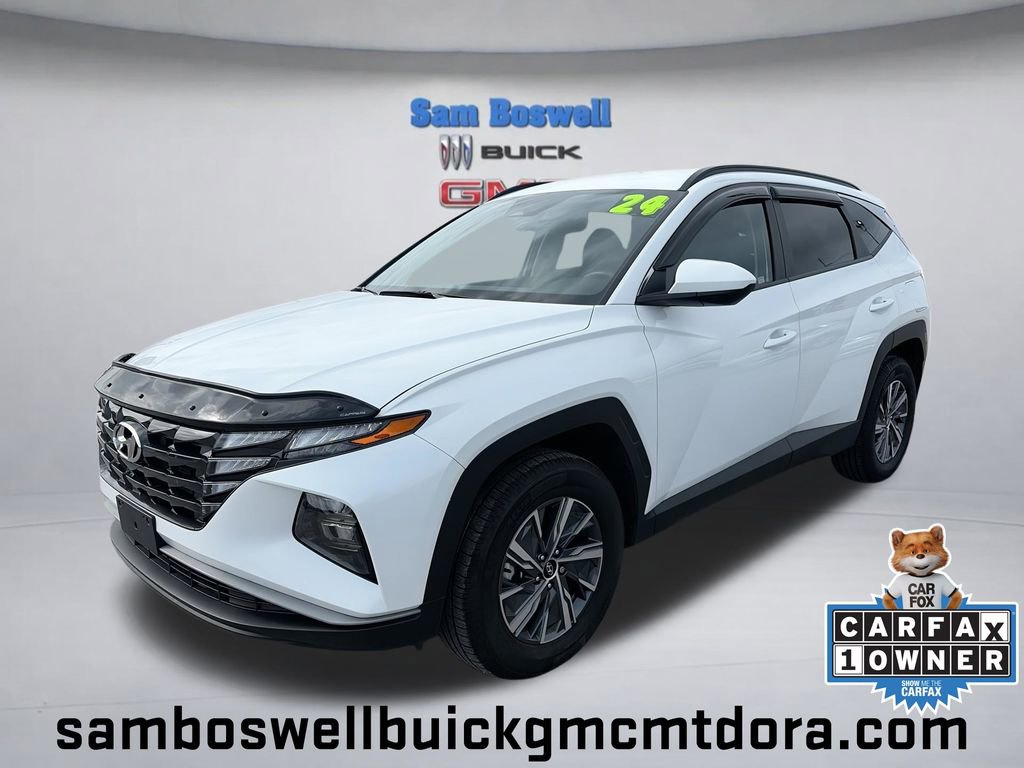 Used 2024 Hyundai Tucson Blue AWD/4WD image 1