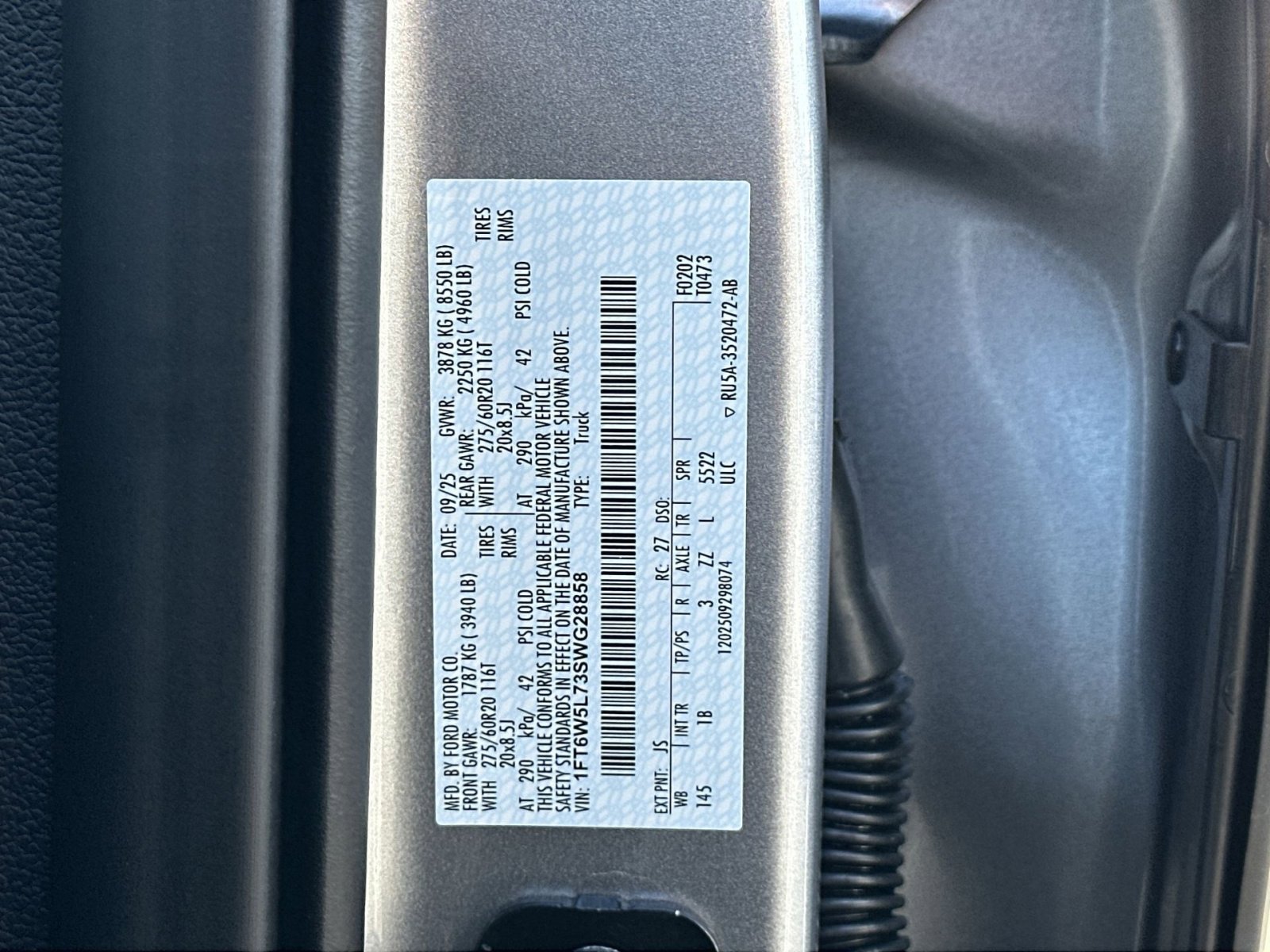 New 2025 Ford F150 Lightning Lariat image 46