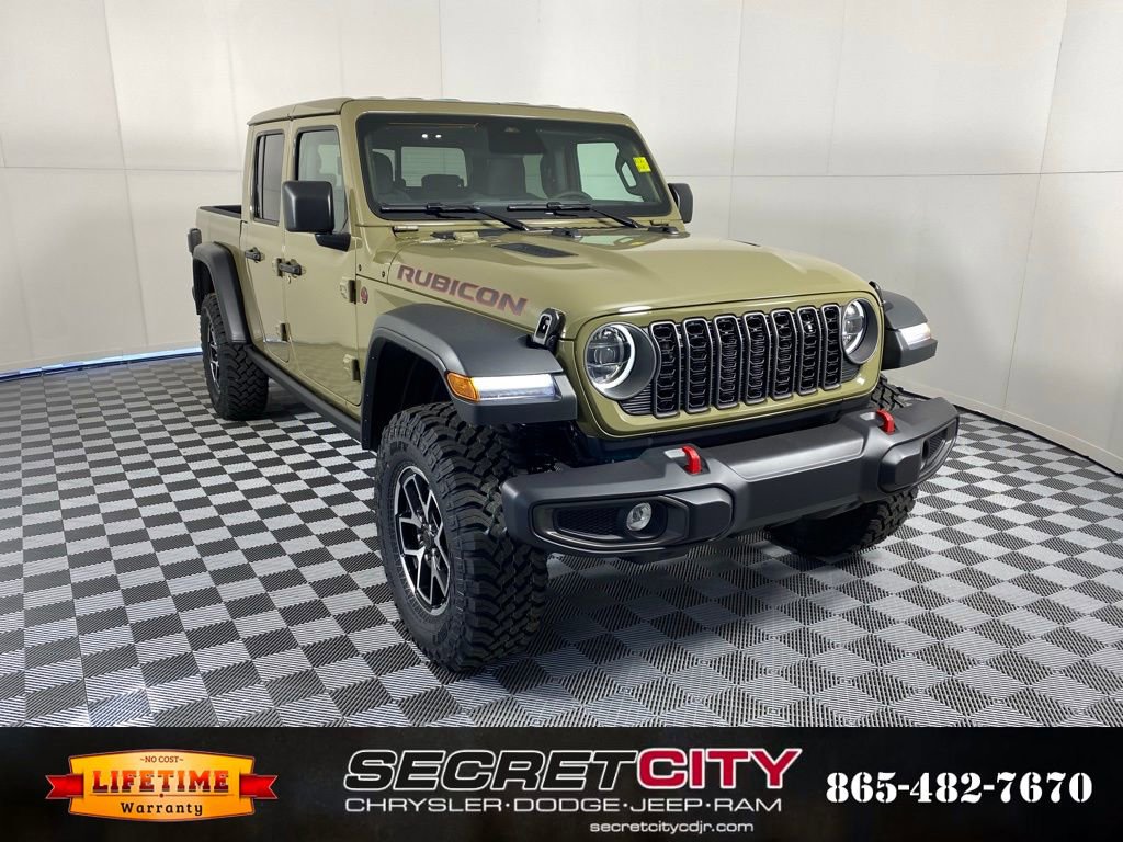 New 2026 Jeep Gladiator Rubicon w/ Steel Power Dome Hood Package image 1