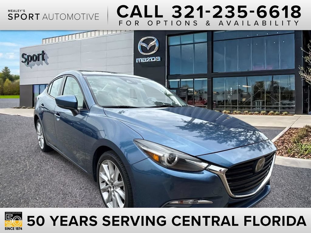 Used 2017 MAZDA MAZDA3 Grand Touring w/ Premium Equipment Package FWD image 1