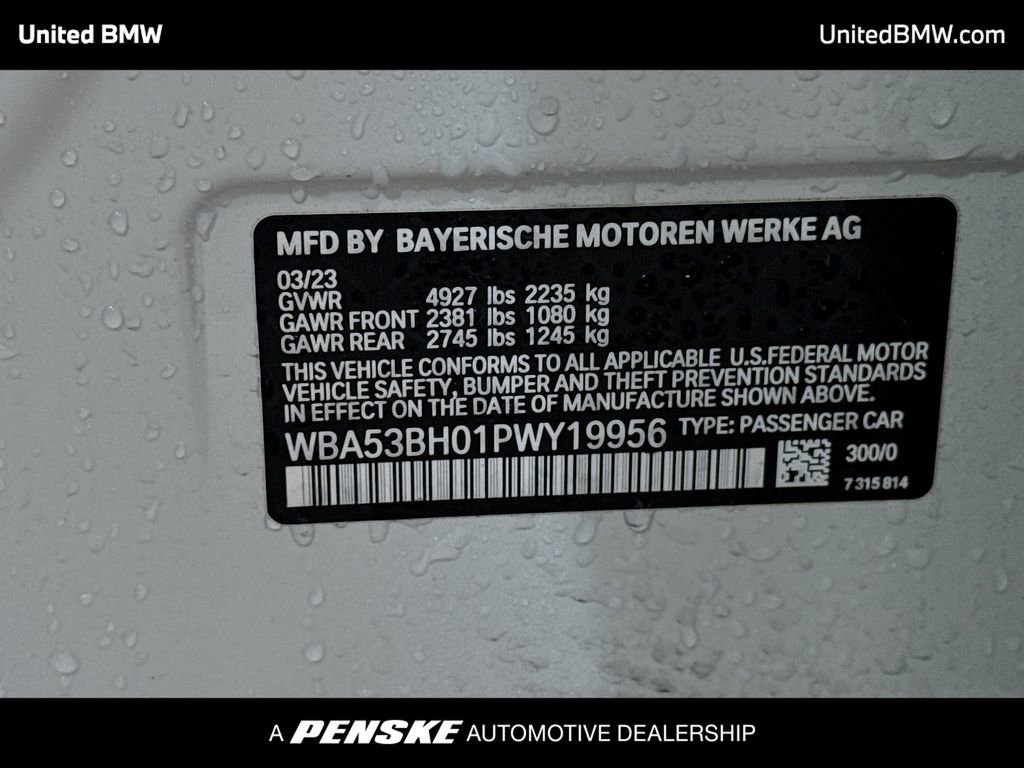Used 2023 BMW 530i w/ Premium Package RWD image 15