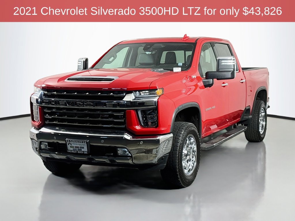 Used 2021 Chevrolet Silverado 3500 LTZ w/ LTZ Premium Package AWD/4WD image 3