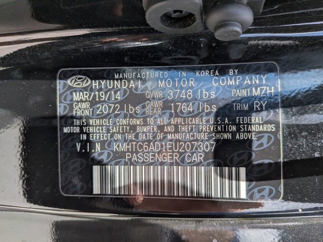 Used 2014 Hyundai Veloster w/ Style Package 02 FWD image 16