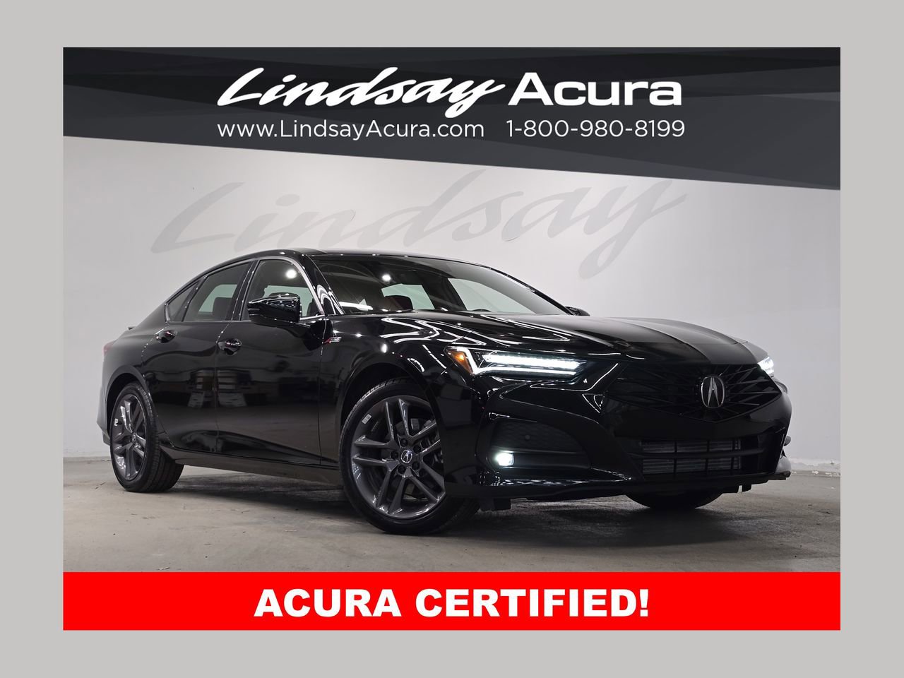 Certified 2025 Acura TLX SH-AWD w/ A-SPEC Pkg image 1