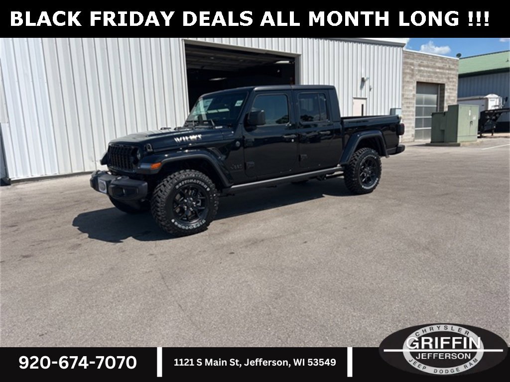 New 2025 Jeep Gladiator Willys