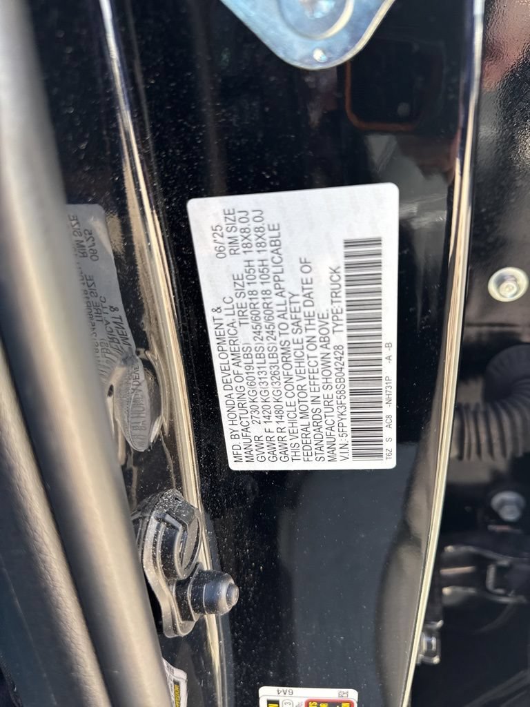 Used 2025 Honda Ridgeline RTL image 33