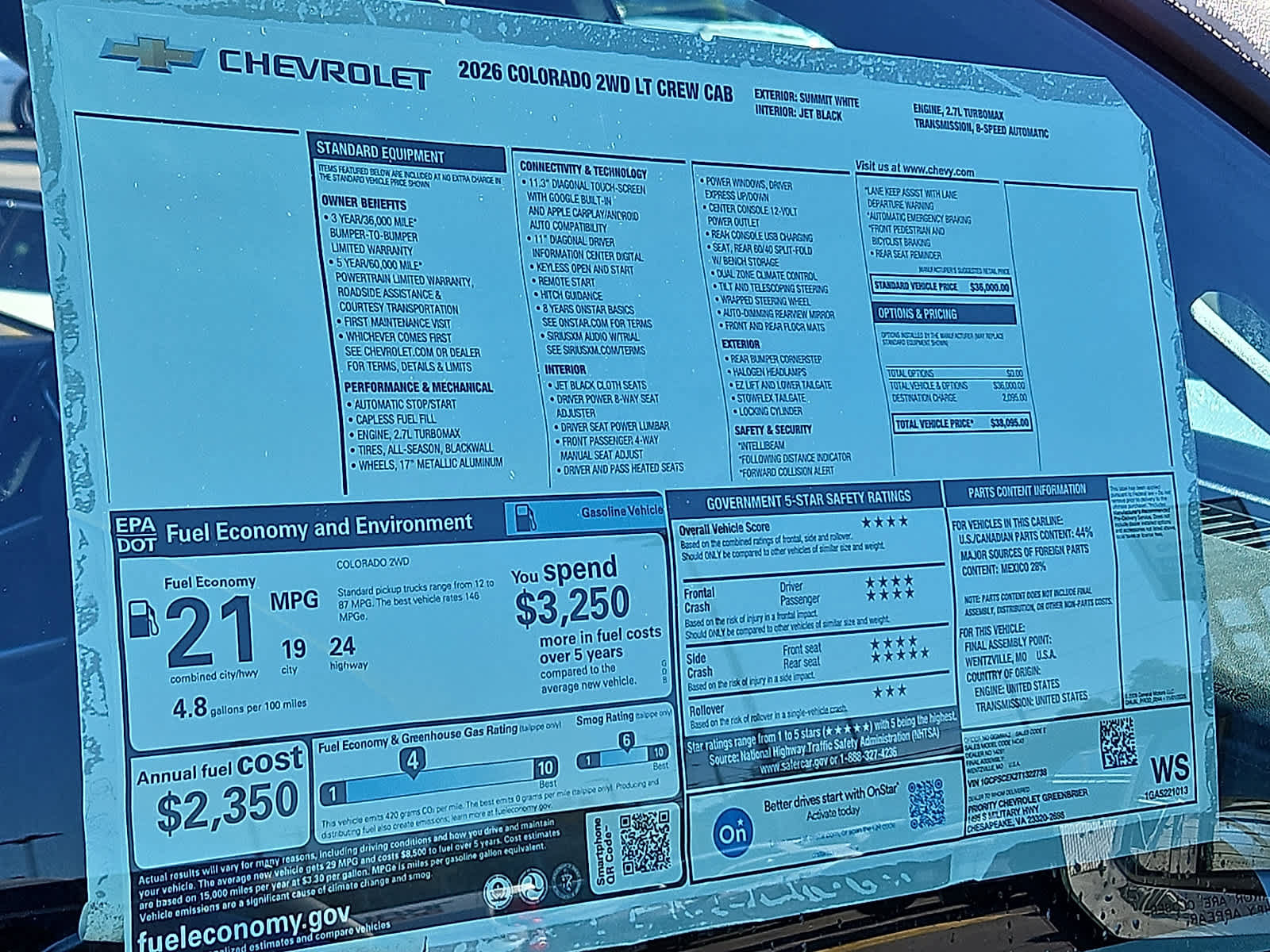 New 2026 Chevrolet Colorado LT RWD image 23