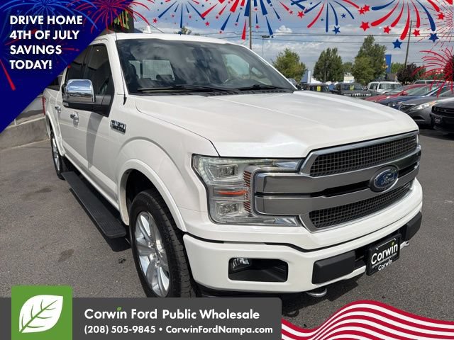 Used 2018 Ford F150 Platinum w/ Technology Package AWD/4WD image 3
