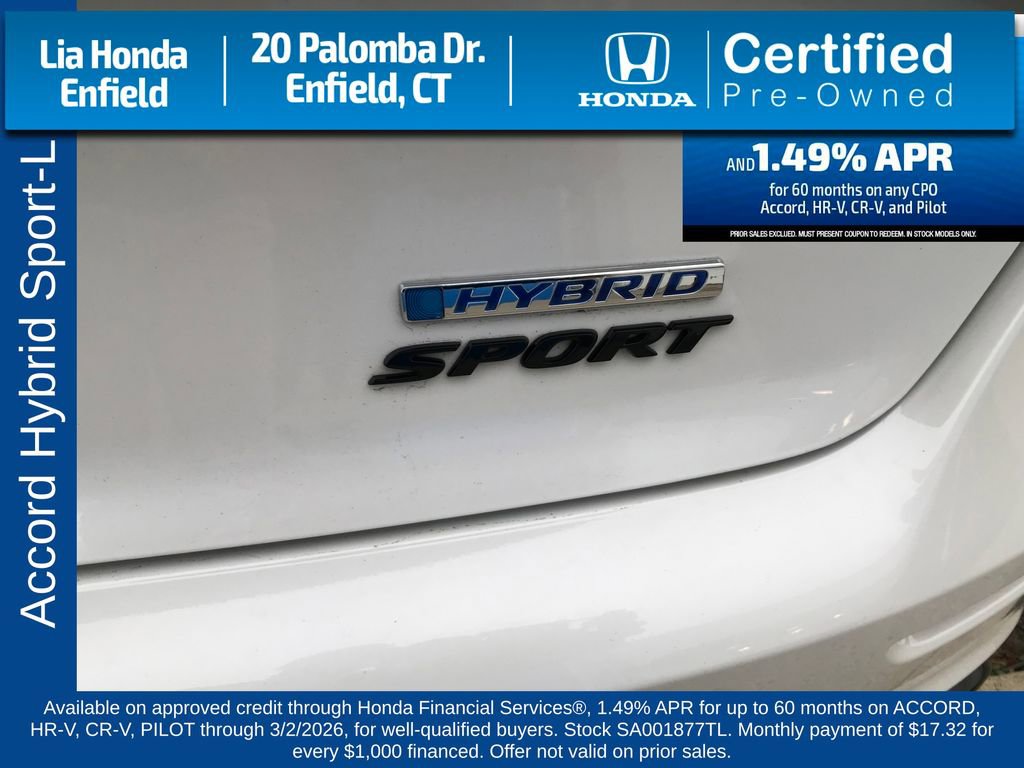Certified 2025 Honda Accord Sport image 26