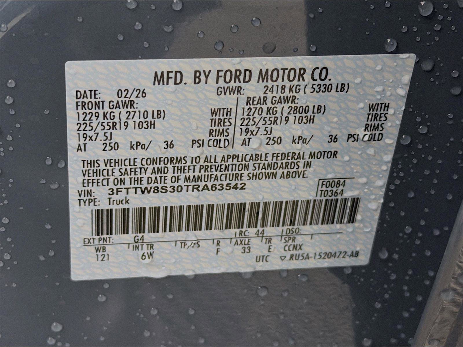 New 2026 Ford Maverick Lariat w/ Black Appearance Package image 32