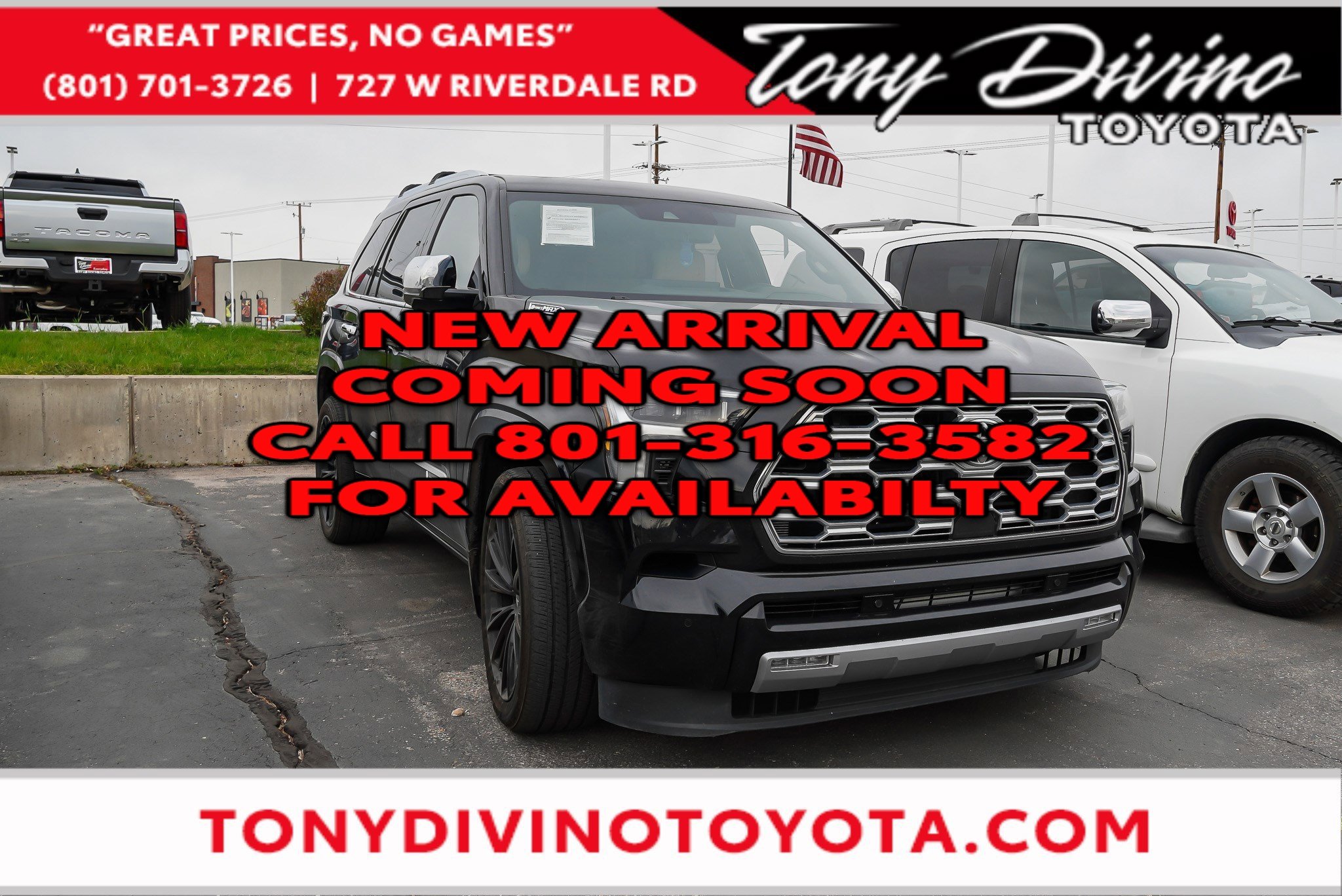 Certified 2025 Toyota Sequoia Capstone w/ Tow Technology Package