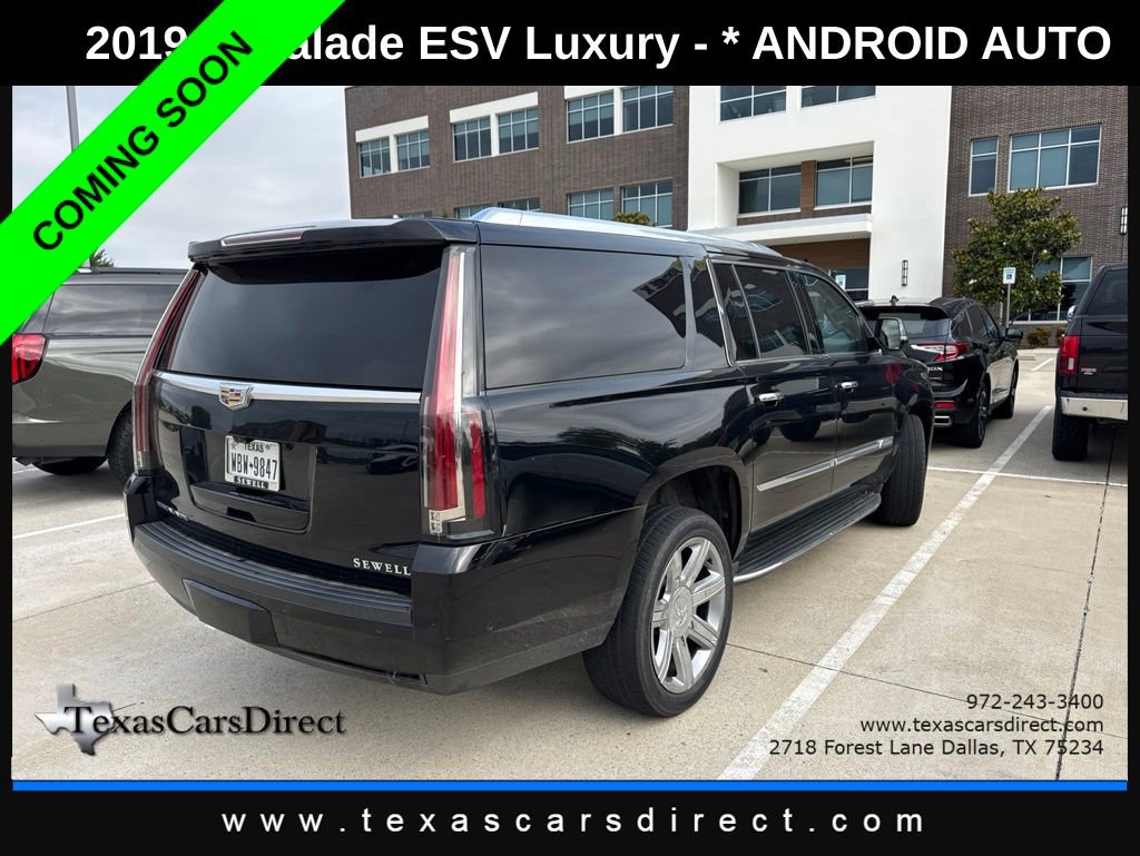Used 2019 Cadillac Escalade ESV Luxury RWD image 3