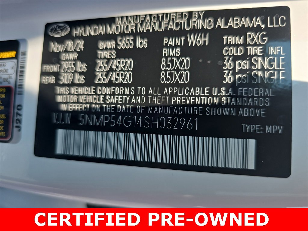 Used 2025 Hyundai Santa Fe Calligraphy image 38