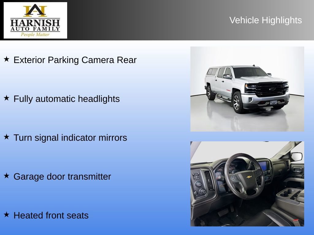 Used 2018 Chevrolet Silverado 1500 LTZ Z71 w/ Redline Edition AWD/4WD image 10