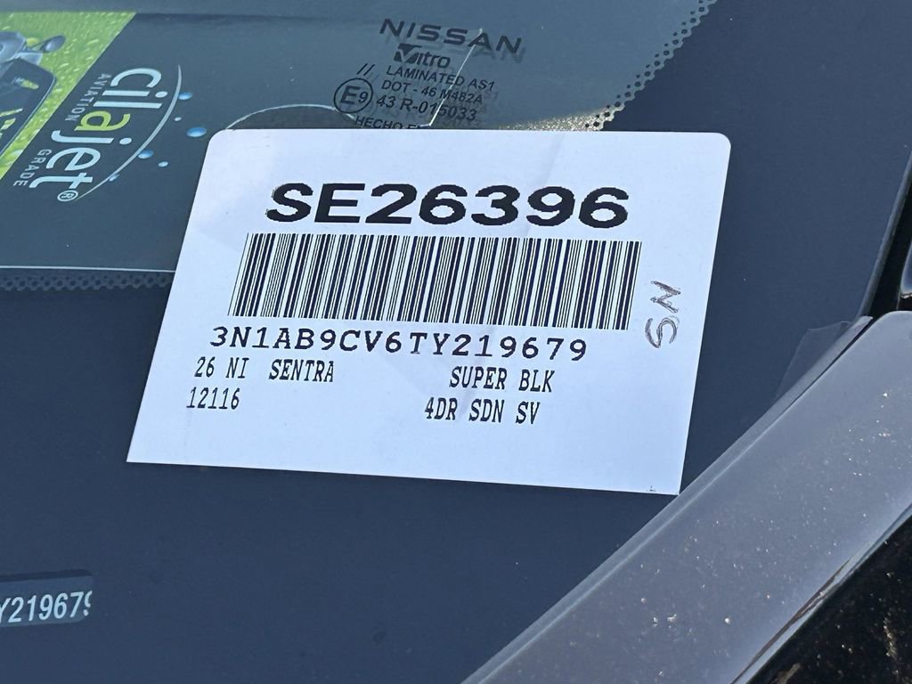 New 2026 Nissan Sentra SV w/ Floor Mat Package image 21