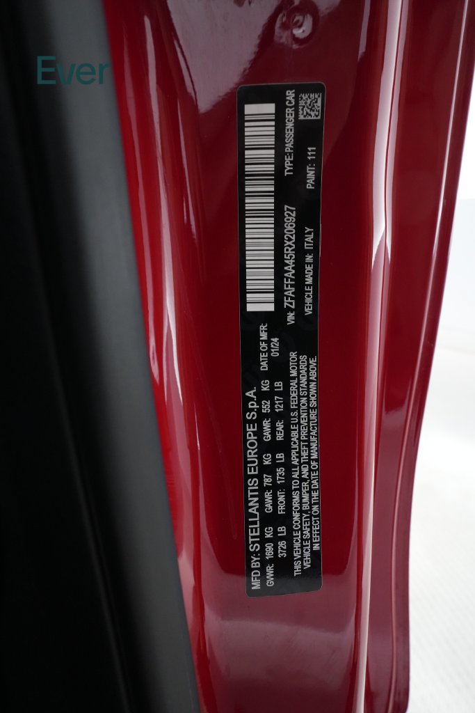 Used 2024 FIAT 500 e (RED) FWD image 28
