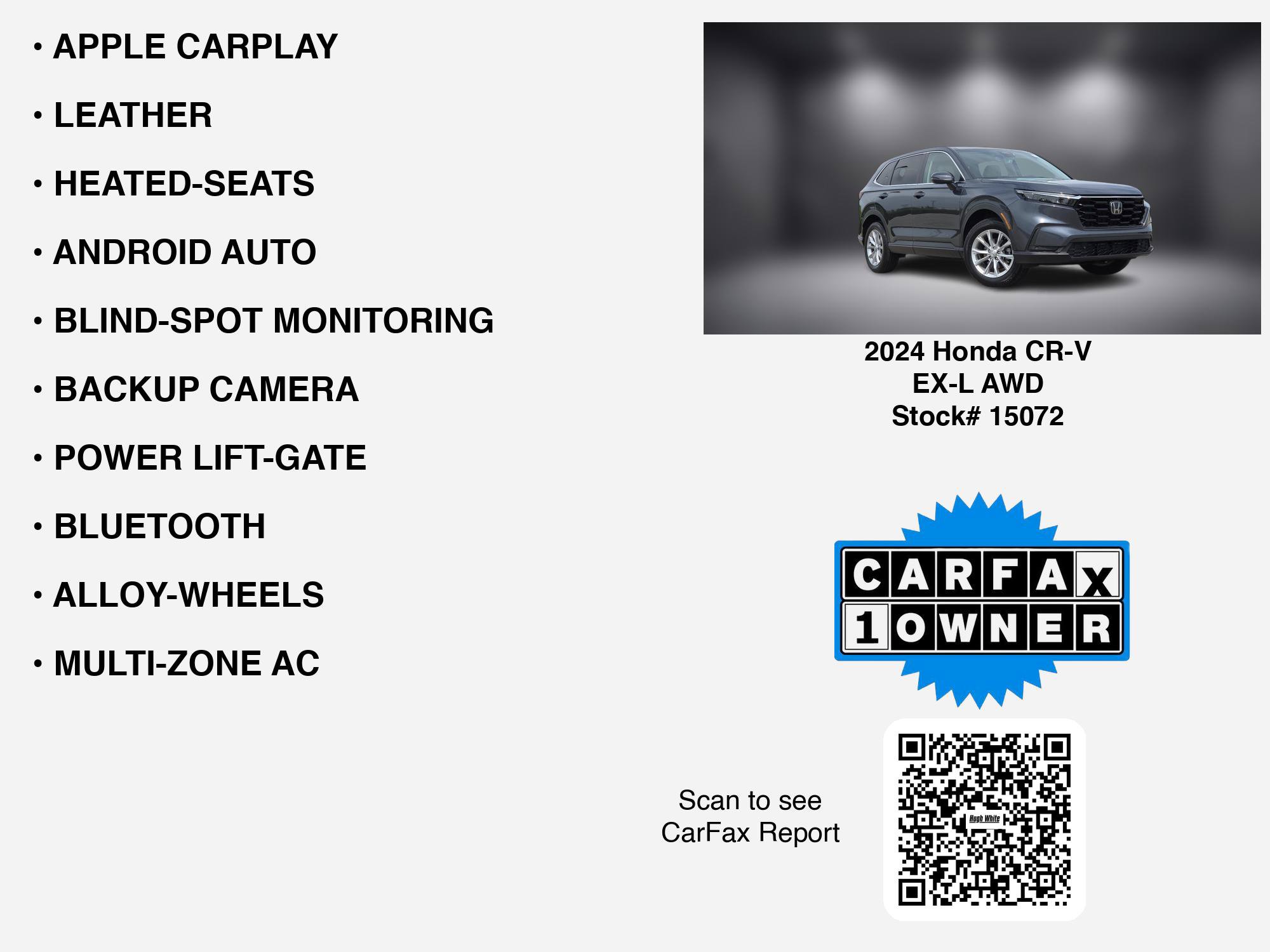 Used 2024 Honda CR-V EX-L image 7