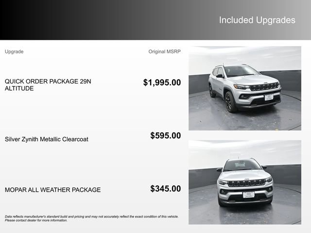 New 2026 Jeep Compass Latitude AWD/4WD image 4
