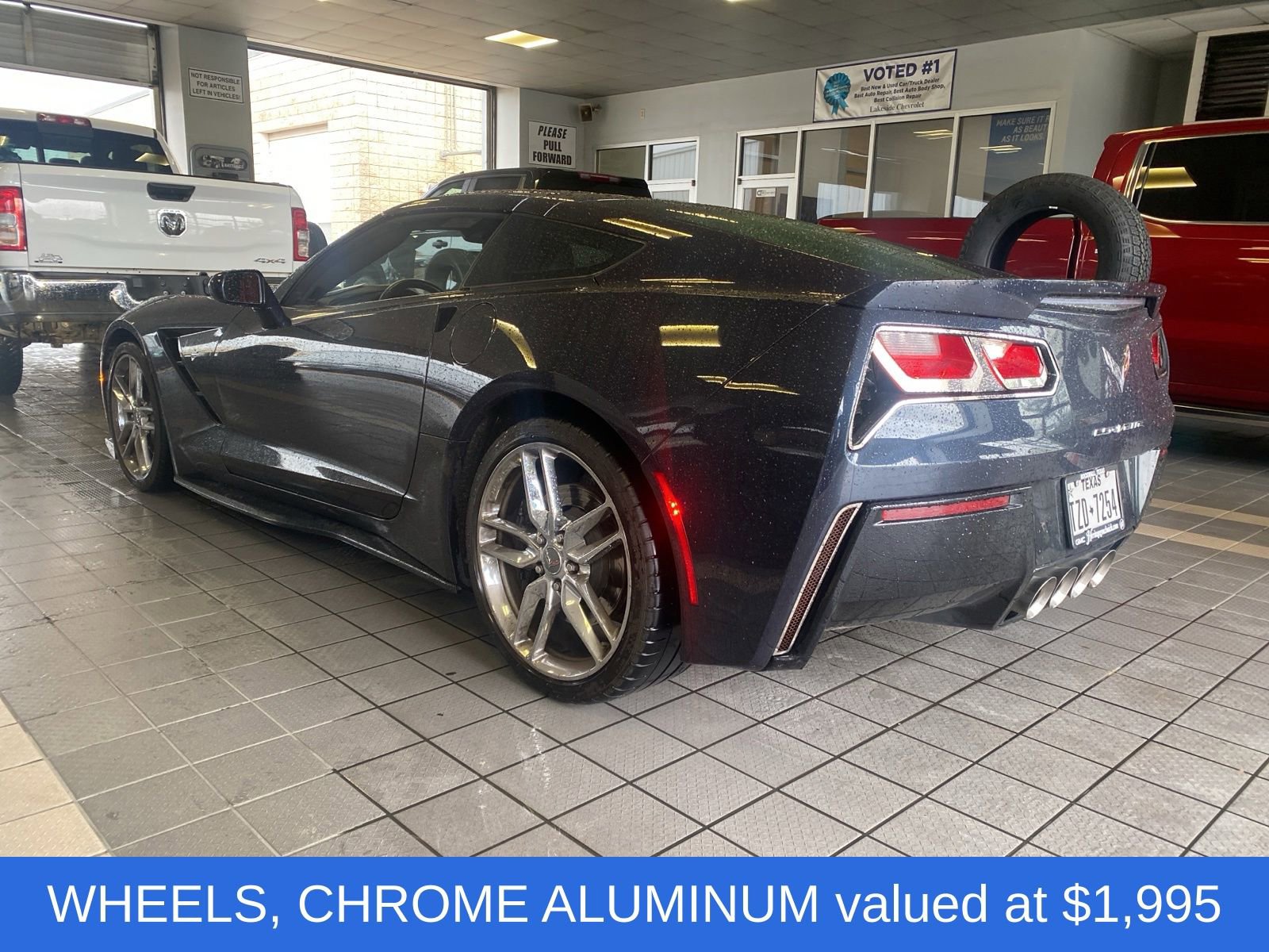 Used 2014 Chevrolet Corvette Stingray Coupe w/ 3LT Preferred Equipment Group RWD image 4