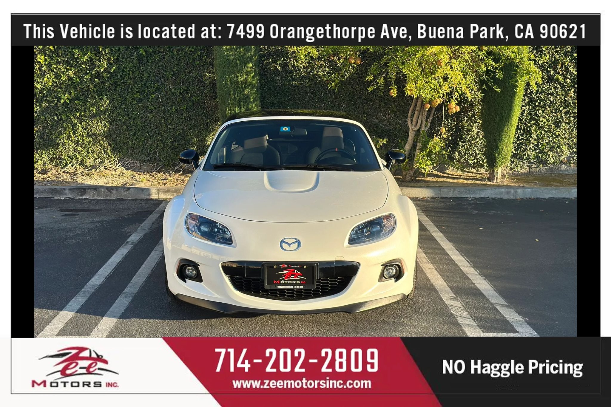 Used 2015 MAZDA MX-5 Miata Club RWD image 3