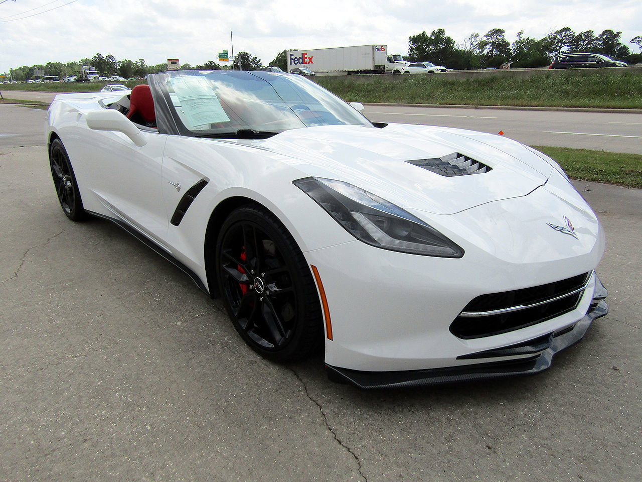 Used 2015 Chevrolet Corvette Stingray Convertible w/ 3LT Preferred Equipment Group RWD image 3