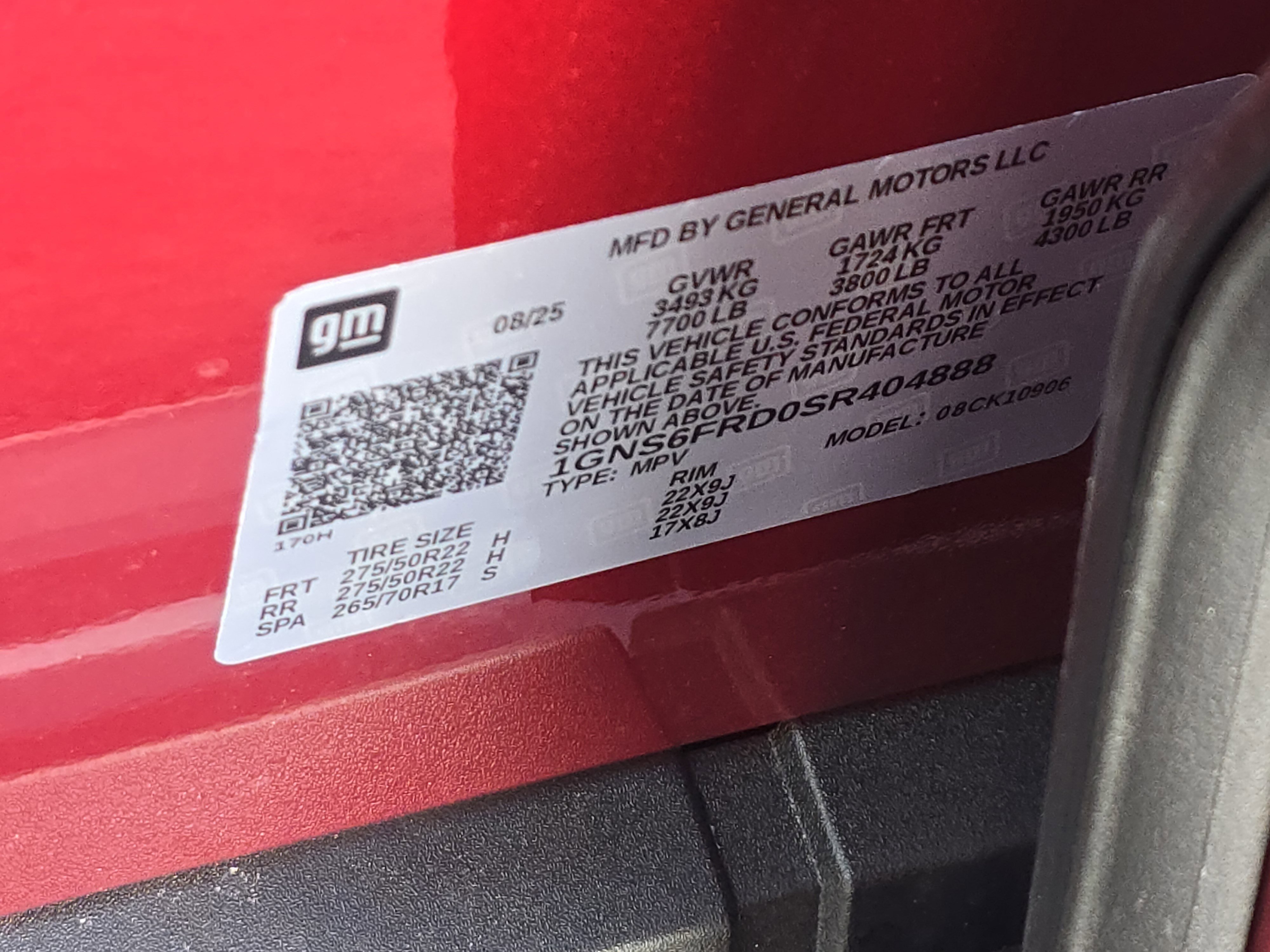 New 2025 Chevrolet Suburban Premier image 29