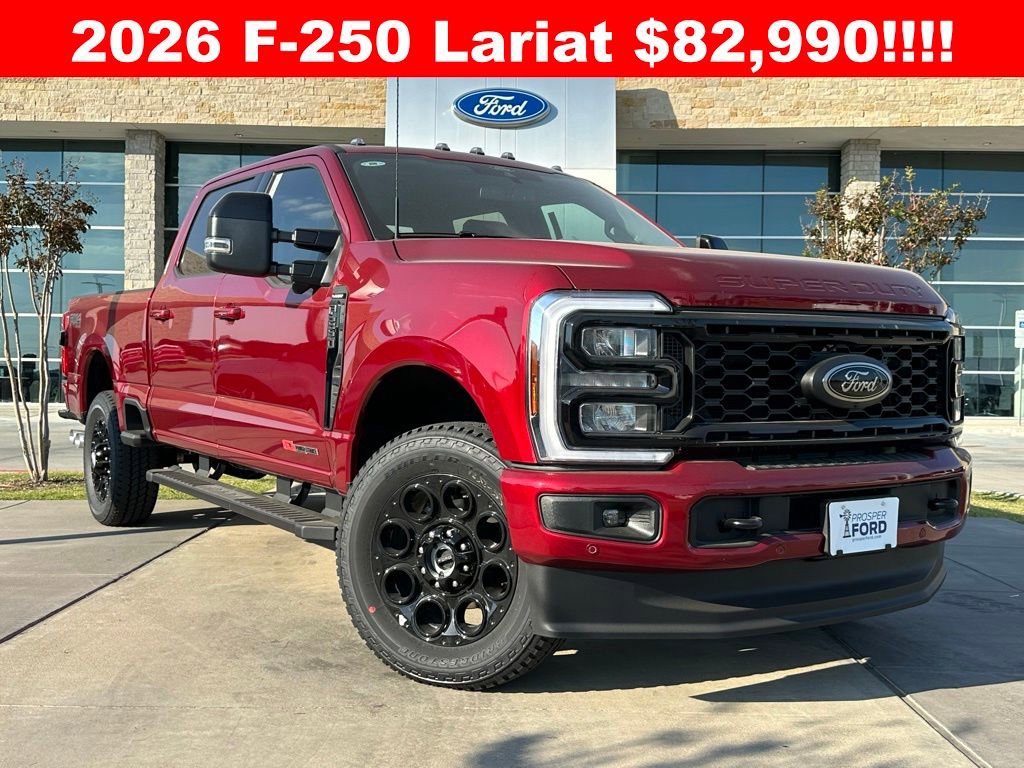 New 2026 Ford F250 Lariat w/ Black Appearance Package image 35