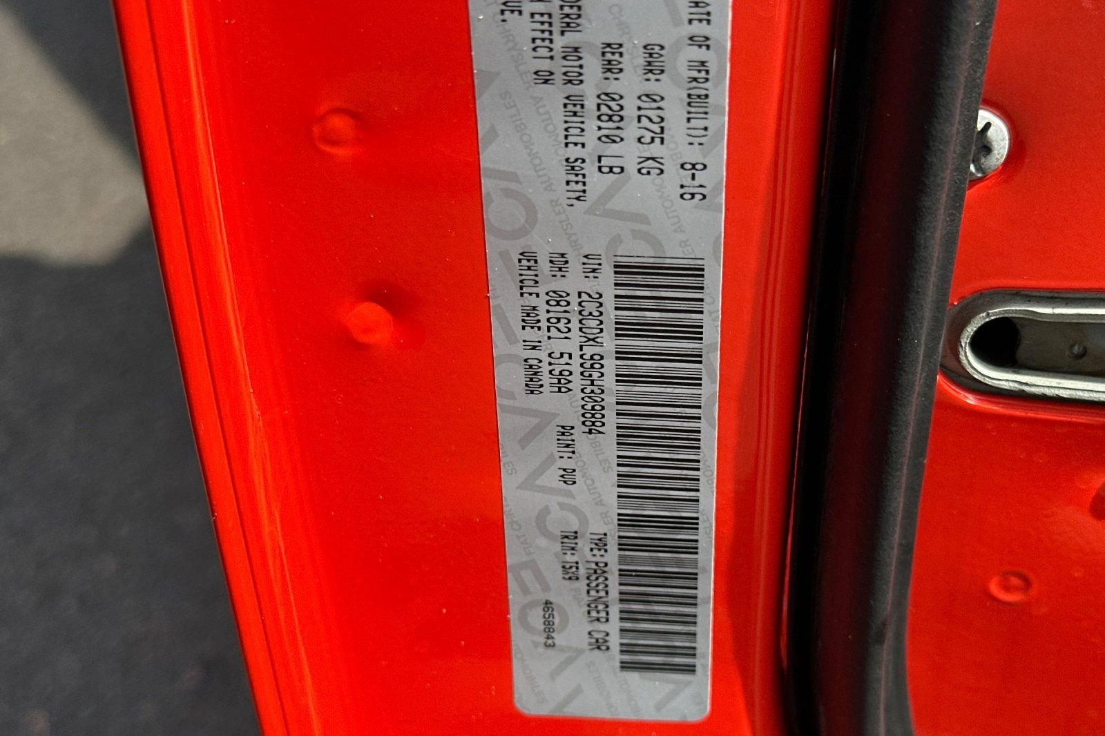 Used 2016 Dodge Charger SRT Hellcat w/ Harman/Kardon Audio Group RWD image 28