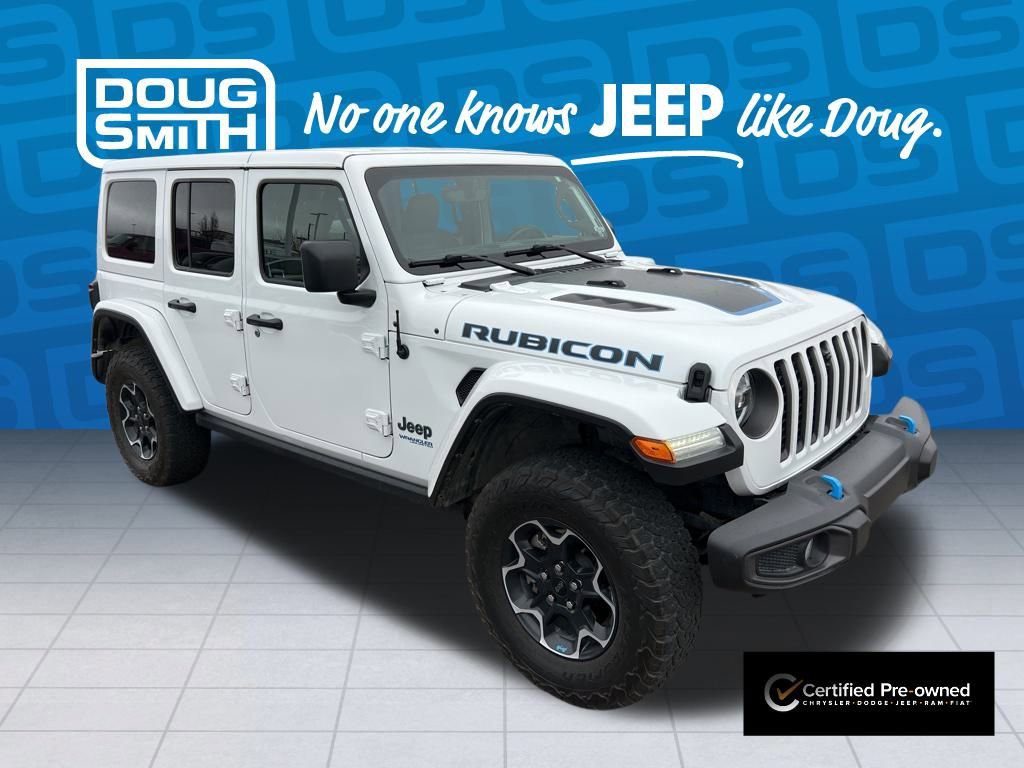 Certified 2022 Jeep Wrangler Unlimited Rubicon 4xe w/ Dual Top Group image 7