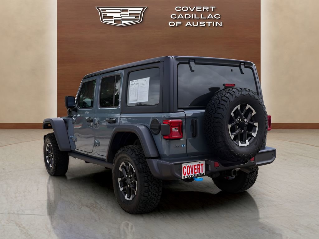 Used 2025 Jeep Wrangler Unlimited Rubicon 4xe w/ Safety Group AWD/4WD image 3