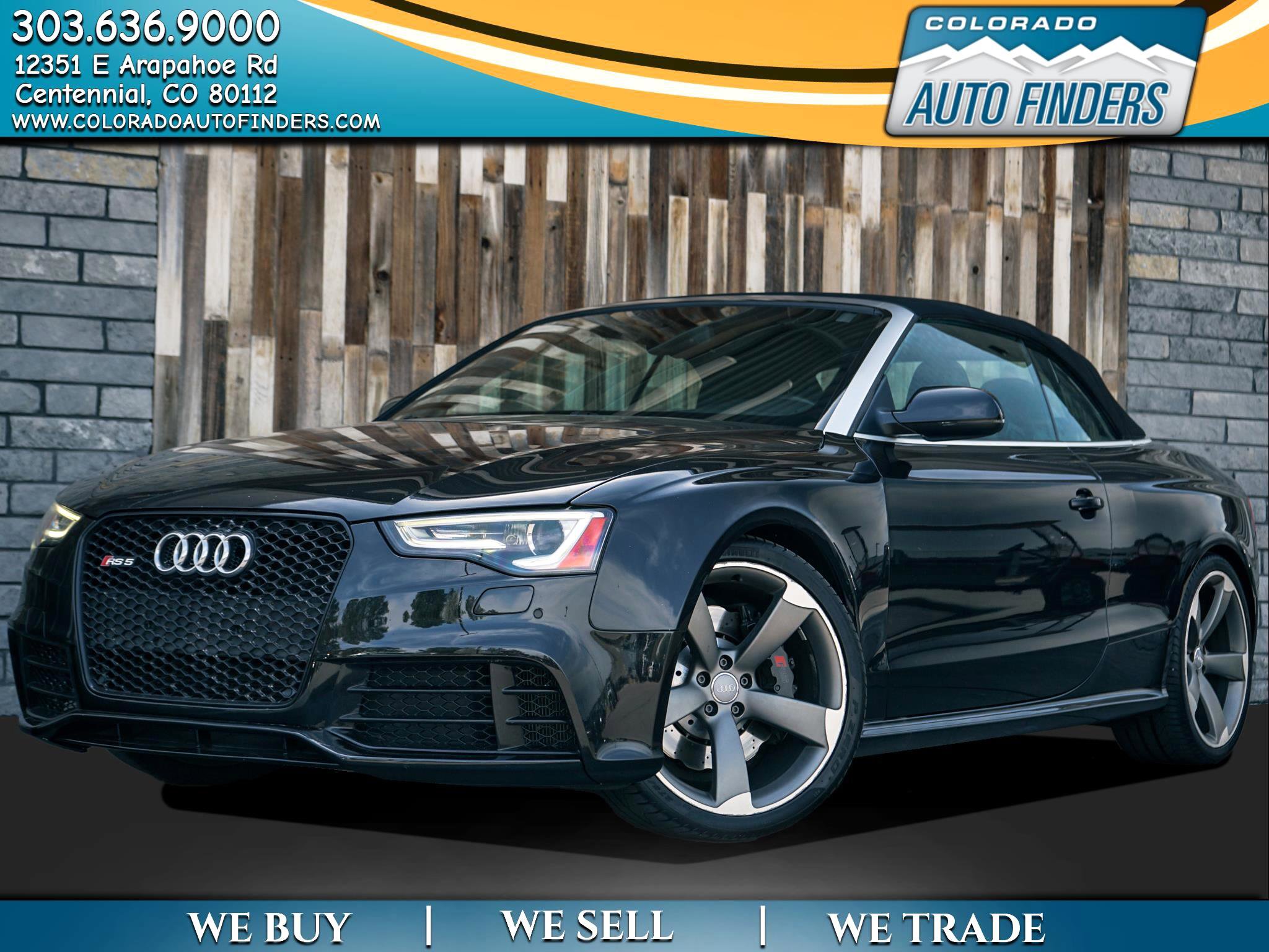 Used 2014 Audi RS 5 Cabriolet