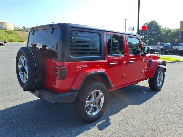 Used 2020 Jeep Wrangler Unlimited Sahara AWD/4WD image 4