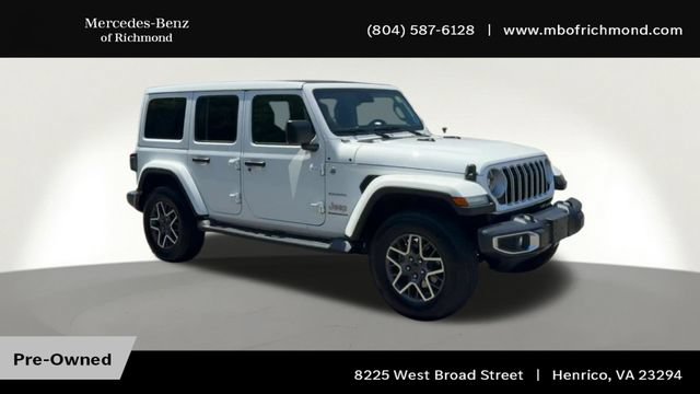 Used 2024 Jeep Wrangler Unlimited Sahara w/ Technology Group AWD/4WD image 4