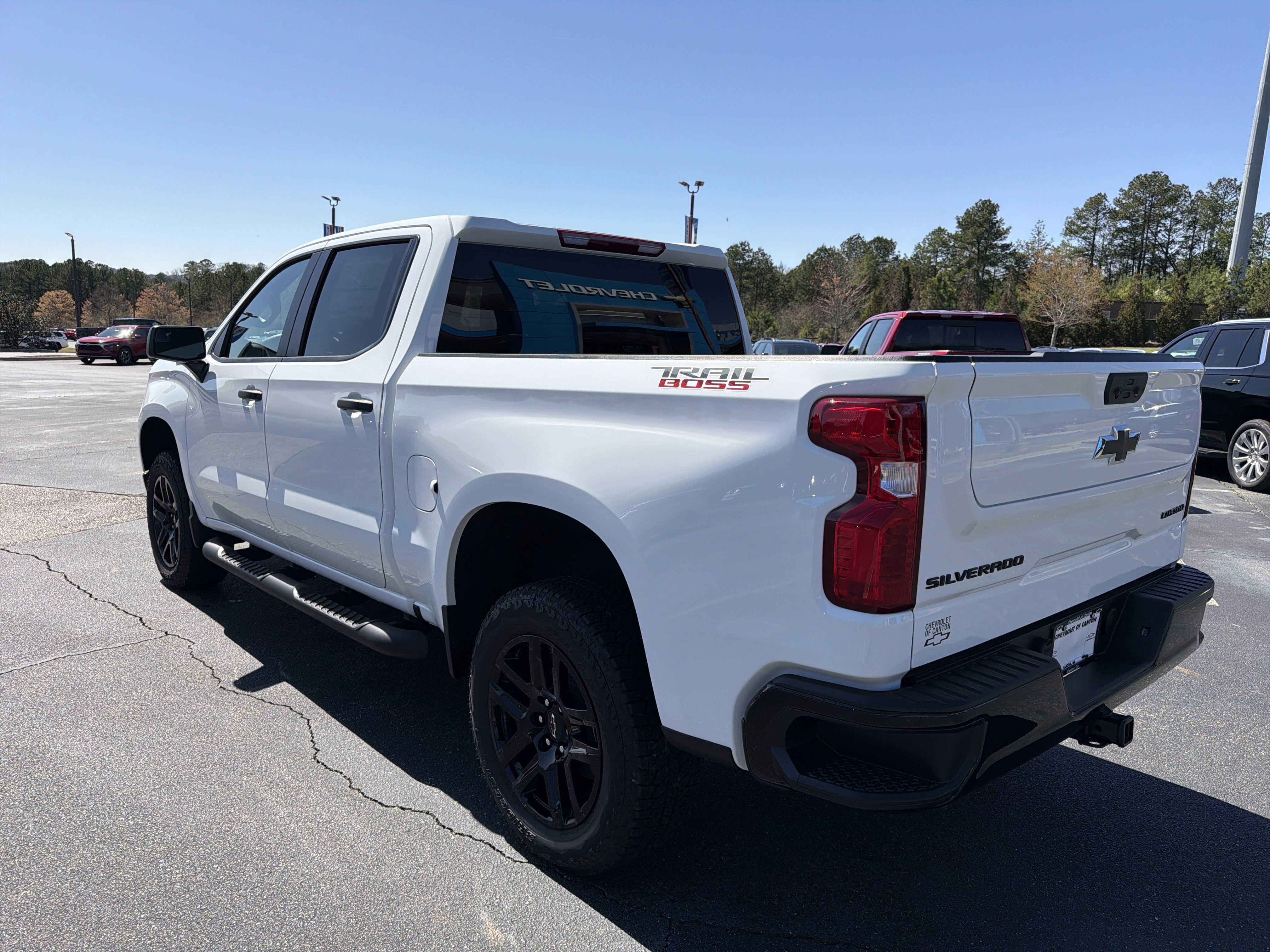 New 2026 Chevrolet Silverado 1500 Custom Trail Boss w/ Turbomax Blackout Package AWD/4WD image 7