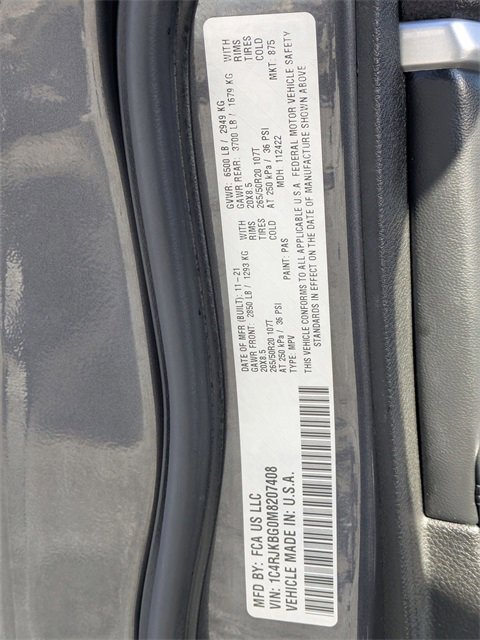 Certified 2021 Jeep Grand Cherokee L Limited w/ Trailer Tow Group (B) image 34