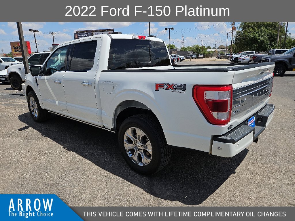 Used 2022 Ford F150 Platinum w/ Equipment Group 701A High AWD/4WD image 8