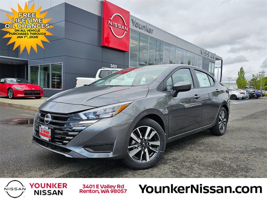 New 2025 Nissan Versa SV w/ Trunk Package