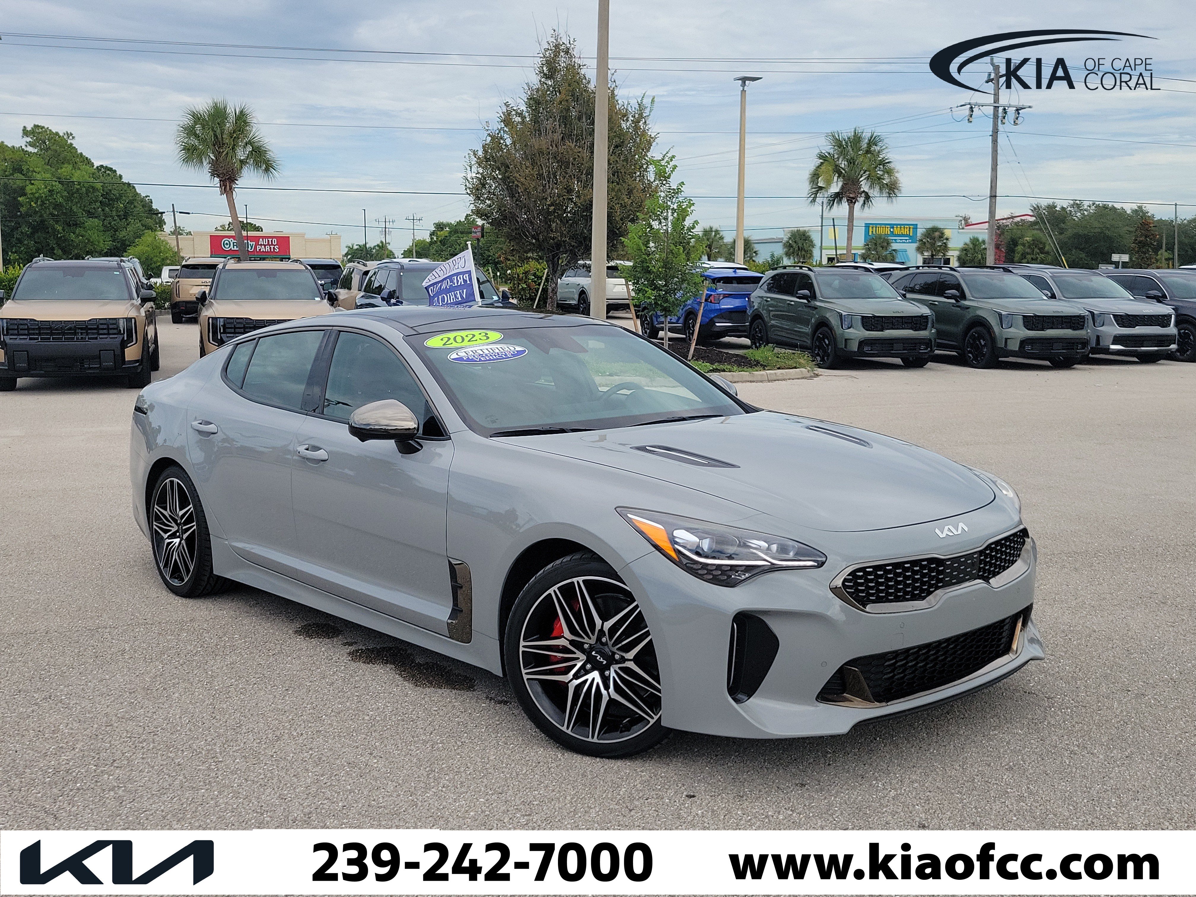 Used 2023 Kia Stinger GT2 w/ Red Interior Color Package